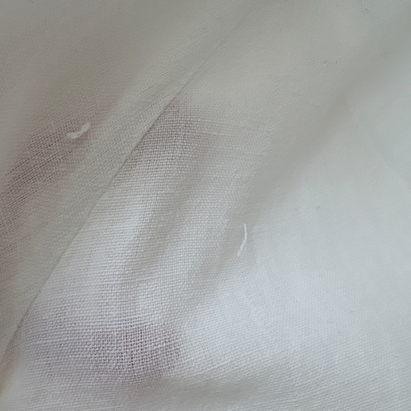 Cotton and linen  rustic ZARA blouse - Picture 7 of 8